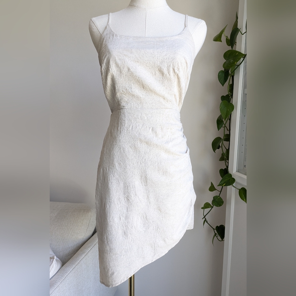 Anthropologie Asymmetrical Mini Dress